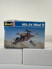 Open Box - MiL-24 Hind D Helicopter Gunship Model Kit 1/144 Scale # 4090 Revell