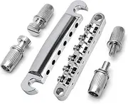 Electric Guitar Tune-o-Matic Tailpiece Bridge Set w/Studs Mounting Accessories Fit For Epiphone Les Paul Replacement Parts