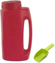 Hand Held Spreader Adjustable Hole Size for Seed Fertilizer Salt Gardening Seeding Kettle Tool Can Seeding Watering Tool