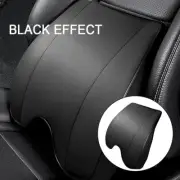 Memory Foam+PU Leather Lumbar Pillow - Car Middle/Lower Back Support Pillow