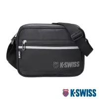 在飛比找Yahoo奇摩購物中心優惠-K-SWISS Shoulder Bag運動斜背包-黑