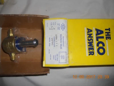 Alco 100RA 2F2 1/4" SAE Solenoid Valve Less Coil, New