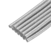 12pcs Mini Hot Glue Sticks for Glue Gun 0.27-inch x 4-inch Glitter Silver