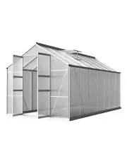 [Green Fingers] Aluminium Green House Garden Shed Polycarbonate 4.1x2.5M