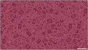 Neoprene Play Mat | Play Mat for Board Games, Dice and Cards | 140 x 80 cm | Waterproof, Non-Slip and Rolling (Gaming (Pink))