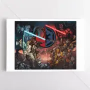 Star Wars Poster Canvas Movie Comic Art Print #201