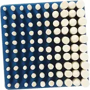 ULTECHNOVO Wool Grinding Tools Set 100 Pcs Polishing Buffing Wheel Kit Felt Polishing Bits for Diy Projects