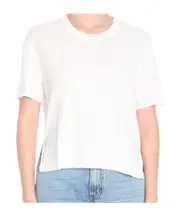 cropped T-shirt 1,2 White