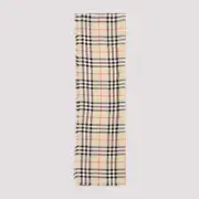 [Burberry] Burberry-Sand Beige Cashmere Scarf-Donna OS OS