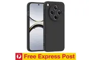 OPPO Find X8 Pro Ultra Slim Black Premium TPU Gel Back Case by MEZON Shock Absorption (OPPO Find X8 Pro, Gel Black) FREE EXPRESS