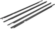 4Pcs Car Weatherstrips Front Rear Door Window Belts Seal Compatible with Toyota Compatible with Land Compatible with Cruiser 120 Compatible with Prado 2003-2009 Compatible with Lexus GX470