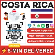 [eSIM] Costa Rica eSIM e-SIM card Travel Sim card Tarjeta eSIM Dato Data only