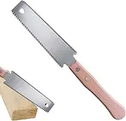 Japanese Hand Saw Woodworking Tools, Japanese Pull Saw 6 Inch Double Edge Sided Pull Saw, Flush Cut Saw, Flexible Hand Saw for Wood Cutting, Projects