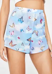 [Dolls Kill] Butterfly Boris Shorts