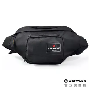 AIRWALK 都會生活 腰包 AW53500 斜跨胸包 多功能腰包 斜肩包男 防潑水面料 旅行小包 百搭