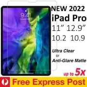 [FREE EXPRESS] Ultra Clear or Matte Screen Protector for iPad Pro 11" 12.9 2022