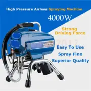 PRO 888 5 HP 3500 PSI AIRLESS PAINT SPRAYER SPRAY GUN 2 wand 5/15 /17/ 19 6/21