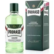Proraso Eucalyptus & Menthol Refresh Aftershave Lotion 400Ml - Green
