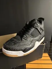 Size 6 (GS) - Jordan 4 Retro Mid Laser Black Gum (CI2970-001)
