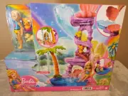 Barbie Chelsea Dreamtopia Water Lagoon Playset Slide Pool Pet Dog Slide NEW