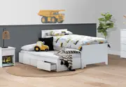 CAPTAIN JACK Single Trundle Bed