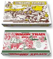 Marx Wagon Train Play Set Boxes Series 5000 No.4888 OR Series 2000 No.4805