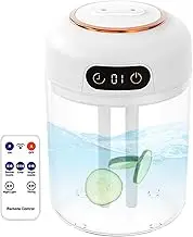 Large Capacity Humidifier,Desktop Double Spray Silent Humidifiers - Multi-Functional Powerful Tabletop Hydration Machine for Home Bedroom Living Room