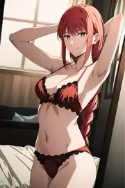 (045) High Quality Anime Girl Poster Print USA SHIP Makima Chainsaw Man