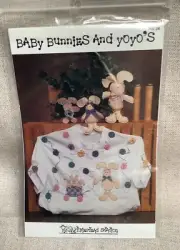 Baby Bunnies & Yoyo's Applique Pattern By Homestead Station HS34