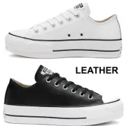 CONVERSE Chuck Taylor All Star Lift Platform Leather Women's Shoes Sneakers