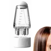 6ML Scalp Applicator Liquid Guiding Hair Growth Comb Serum Oil Apply Massager-White