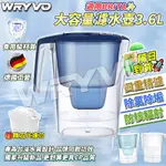 ❤️‍🔥隔日到貨 🚀濾水壺 德國原廠同款 適用BRITA🎁送濾芯 大容量水壺 活性炭濾水器 過濾壺 家用飲水壺