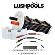 Clearwater Zodiac C250 / C330 Generic Salt Cell S HS7000 + 1/2 LEAD KIT