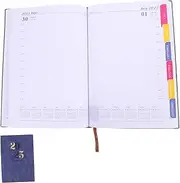 TOVINANNA 2025 Planner Notebook Daily Goals Notebook 365 Days Schedule English Agenda Planner for Students Professionals