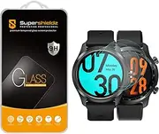 Supershieldz (3 Pack) Designed for Ticwatch Pro 5 Enduro/TicWatch Pro 5 / TicWatch Pro 3 / TicWatch Pro 3 Ultra GPS Smartwatch Tempered Glass Screen Protector, Anti Scratch, Bubble Free