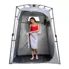 Colapz Camping Shower Tent and Pop Up Toilet Tent - Additional Camping Storag...