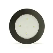 4 LED Touch Night Lights Cordless Stick Tap LED Wall Light Lamp for Indoor Car Battery Powered BLACK COLOR