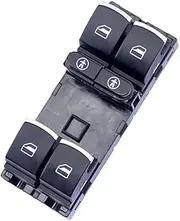 Window Lifter Switch Power Window Control Switch Button For VW For Touareg 2011-2017 2018 7L6959857 Car Electric Window Button (Color : Front Left)