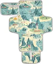 Reusable Changing Pads for Baby with Tissue Pocket Diaper Changing pad Portable for Girl & Boy