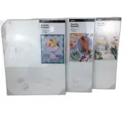 NEW 3pk Paint By Numbers Morocco, Fruit Bowl & Seafood Canvas Painting Kits