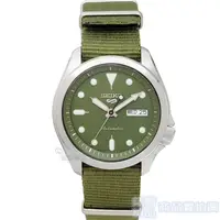 在飛比找蝦皮商城優惠-SEIKO 精工 SRPE65K1手錶 次世代5號 綠色帆布