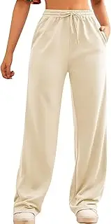 [FACDIBY] Women's Sweatpants Sherpa Lined Winter Warm Athletic Jogger Fleece Pants
