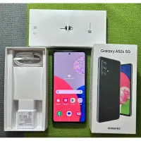 在飛比找蝦皮購物優惠-Samsung A52s 5G 8G 256G 95成新 黑