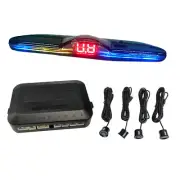 Car Reverse Rear Radar System Alert Alarm Kit 4 Backup Parking Sensors With LED (for: Volvo)