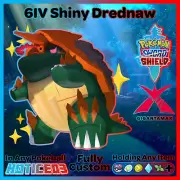 ✨ULTRA SHINY DREDNAW✨ GIGANTAMAX 6IV +MasterBall Pokemon Sword and Shield GMAX