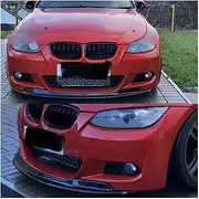 Compatible For BMW 3 Series Pre-LCI E92 LIP E93 Sport Front Splitter Bumper 2005-2008 Front Bumper Splitter Diffuser Protector Body Kit