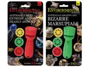 Wild Environmental Science Projector Torch Animals for Ages 3+ (UGTT800A)