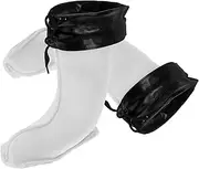 WATIIFUFU 1 Pair Rain Boots Liner Liner Insoles Shoe Covers for Rain Waterproof Lined Wool Insoles Warmth Walking Boot Cover Waterproof Men Warm Cloth