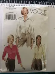 Vogue Pattern 7779 Size 12 14 16 Shirt Blouse 2003