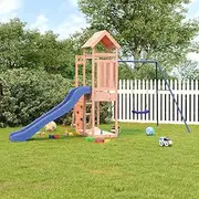 Outdoor Playset Solid Wood Douglas,Swing Sets & Playsets 47.8KG-3155892